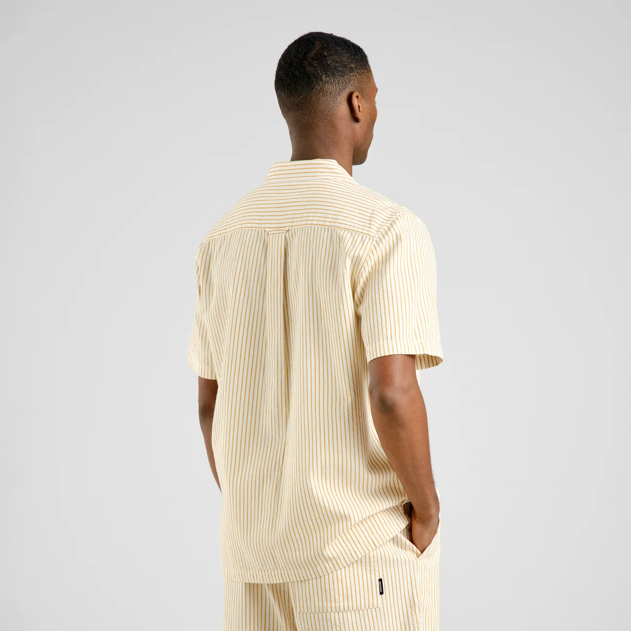 Shirt Brantevik Work Stripe - Yellow - Bild 7