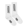 WBTennis Logo Socks -  White / Black