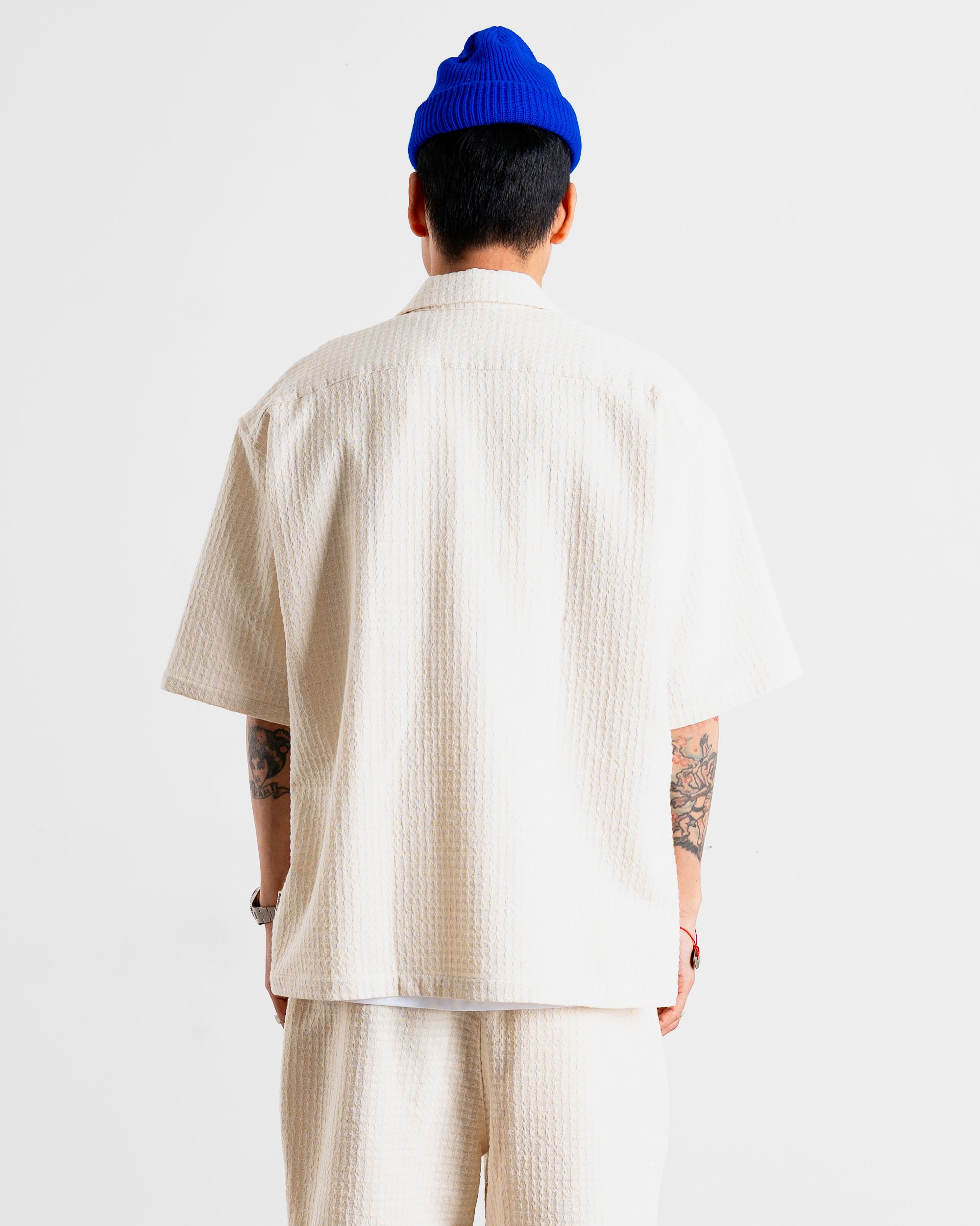 WBWang Chuke Shirt - Off White - Bild 3