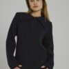 Fea Sailor Knit Top - Black