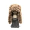 Faux Fur Hat - Mud