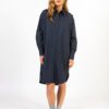 CC Heart Kiara Long Shirt Dress - Navy