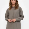 ESRuby LS Shirt GOTS - Charcoal Gray