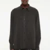 Ossian Garment Dyed Lyocell - Black