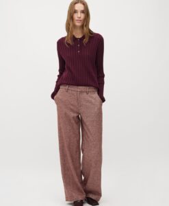 Haroline Tarrina-M Pant - Fig Melange