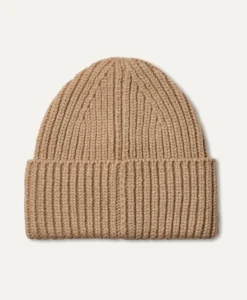 Alternative view of Chunky Crafted Rib Beanie - White Pepper