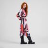 Shirt Dress Kvilla Abstract Chaos - Multi Color