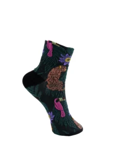 BCElke Animal Sock - Bottle Green