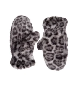 BCBlaze Soft Mittens - Grey Leo