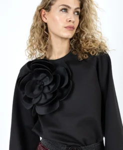 Sweat With Scuba Rose - Black