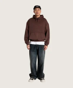 WBSho Washed Hoodie - Brown