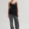 Lacia Strap Top - Black