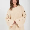 Tristan Knit Top - Off White