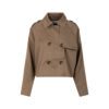 Short Trench Jacket - Khaki