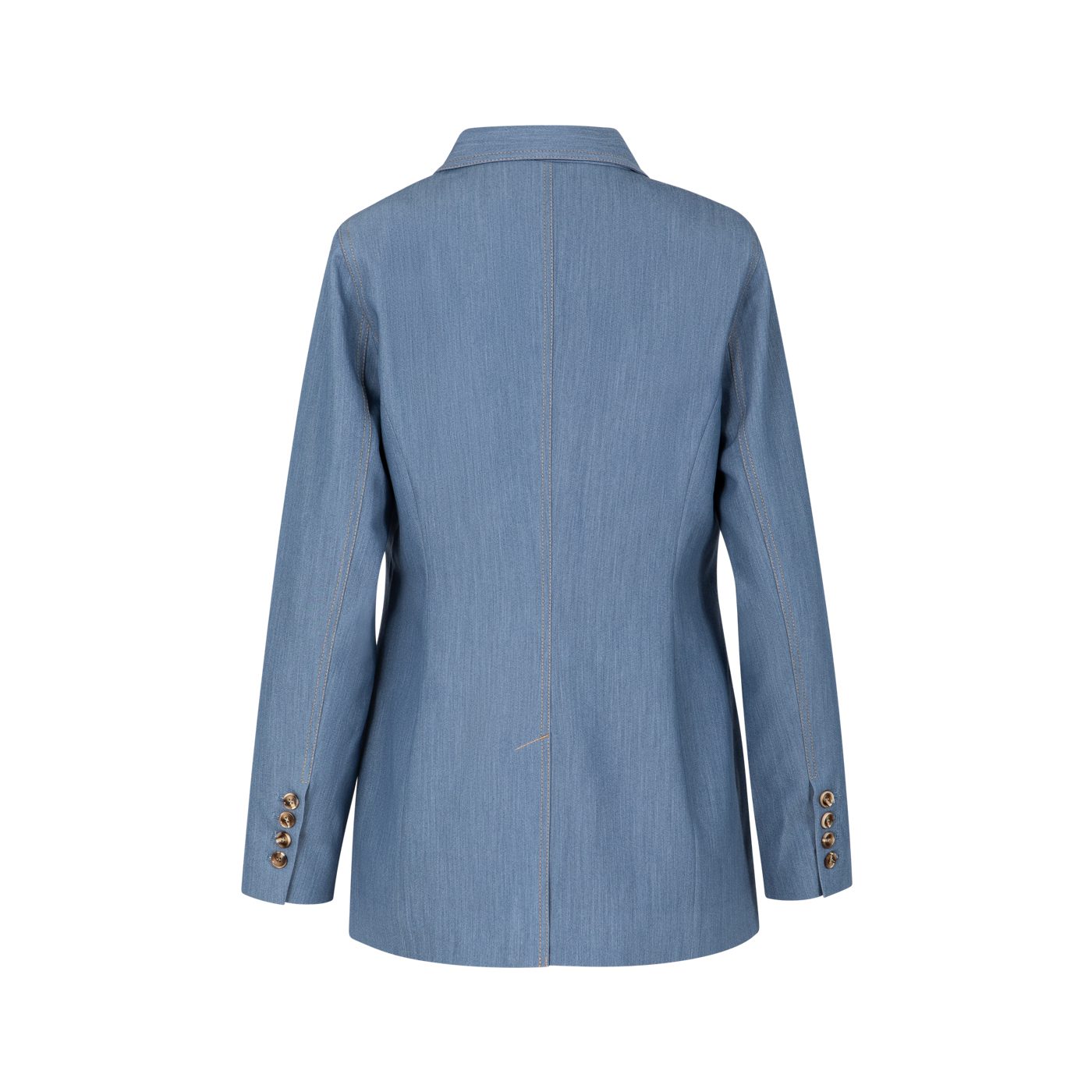 Single Breasted Blazer - Dusky Blue - Bild 6