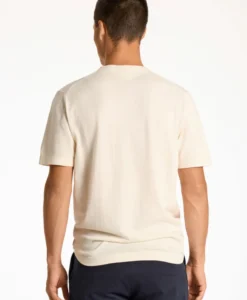 Echo Vero S/S O-Neck Tee - Off White Mel - Bild 3