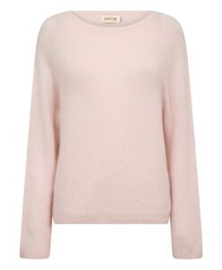 Alternative view of SarahDE Alpaca O-Neck Knit - Dusty Rose