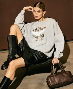 JillDE Sweatshirt - Light Grey Washed