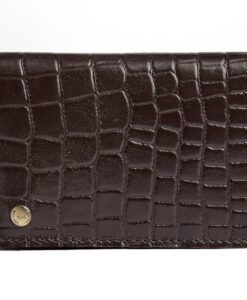 Creditcard holder - Brown Croco