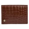 Creditcard Holder - Cognac Croco