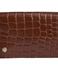Creditcard Holder - Cognac Croco