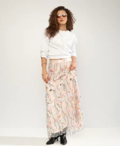NUCarolina Skirt - Mangano Calcite