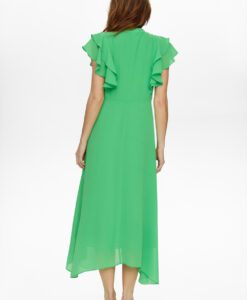 Alternative view of NUParisa Ruffle Dress - Vibrant Green