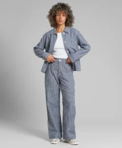 Workwear pants Vara  - Stripe Blue