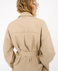 Alternative view of Drew Jacket Wash Excl. Greece Beige - Beige