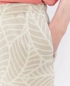 Ryan Shorts Botanic Jaquard - Sand Grey - Bild 3