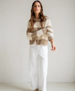 Alternative view of Knitted Sweat - Pepper/Ecru