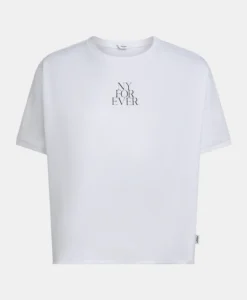 Boxy T-shirt - White/Black