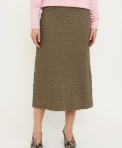 SRBallina Midi Skirt - Greige