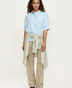 Alternative view of SRVilja Midwaist Loose Pant - Greige
