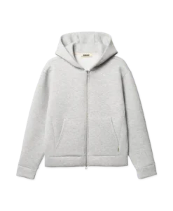 WBFuji Scuba Zip Hoodie - Light Grey Melange - Bild 5