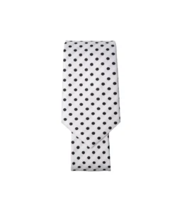 BClulu Tie - White Dot