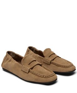 Alternative view of Helios Suede - Mushroom