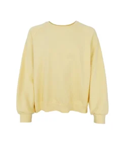 Alternative view of BCEvy Raglan Sweatshirt - Lt Yellow