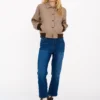 Frida Cropped Jeans Wash Cayenne - Denim Blue