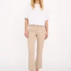 Karmey French Kick Flare - Stone Beige