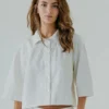 Kenzina SS Shirt - White Wash