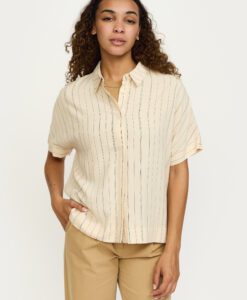 SRMargot Freedom Striped SS Shirt - Stripe Smoke G