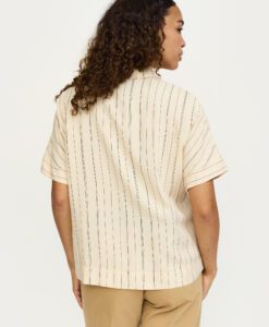Alternative view of SRMargot Freedom Striped SS Shirt - Stripe Smoke G