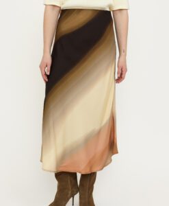 Alternative view of SRCassandra Midi Skirt - Sunrise Print