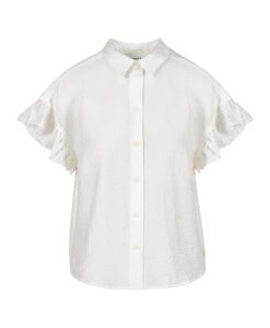 Shirt With Ruffles - White - Bild 6