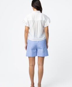 Shirt With Ruffles - White - Bild 3