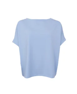BCMay Loose Blouse - Lt Blue