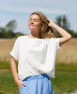 BCMay Loose Blouse - Offwhite