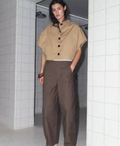 Katee Barrel Pant - Olive