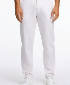Alternative view of Linen Pants - White